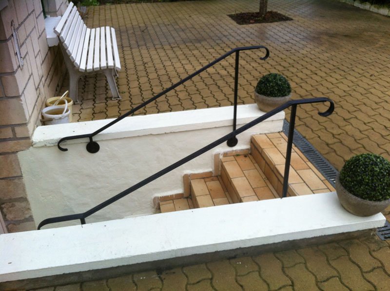 Fabrication d'une main courante d'escalier